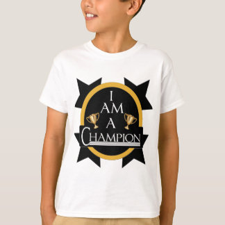 T-SHIRT JE SUIS UN CHAMPION