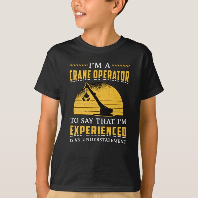 T-shirt Je suis un chantier de construction d'un ouvrier d (Devant)