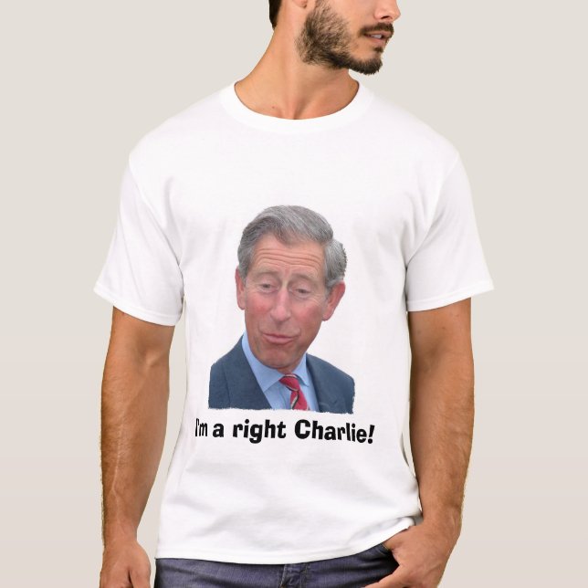 T-shirt Je suis un Charlie droit ! (Devant)