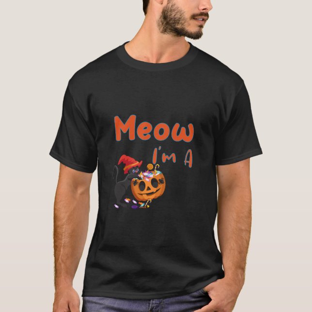 T-shirt Je suis un chat (Devant)