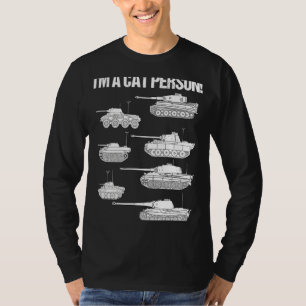 T-shirt Je suis un chat Allemand Chats réservoirs en détre