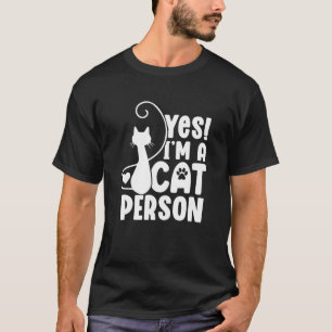 T-shirt Je Suis Un Chat Personne Mignonne Chat Kitty Chats