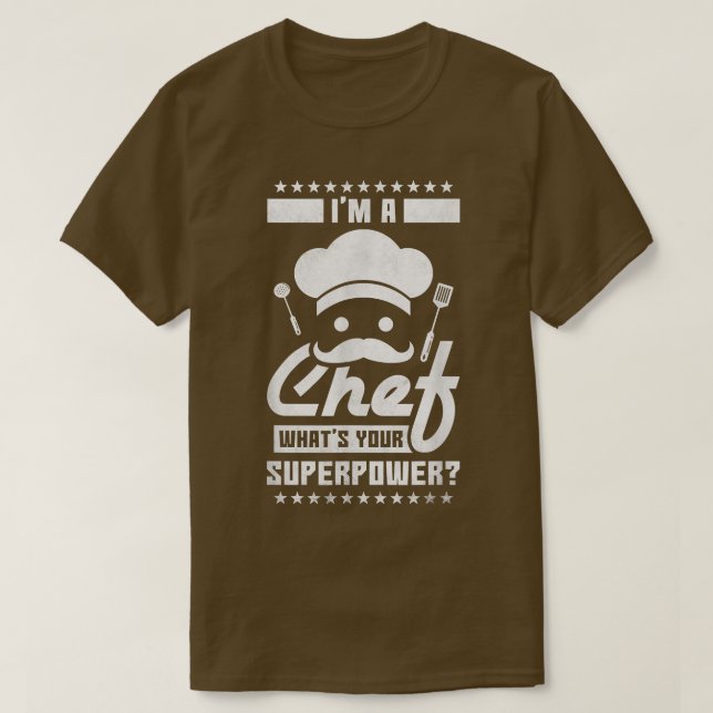 T-shirt Je Suis Un Chef Qui Suit Votre Superpuissance, Vot (Design devant)