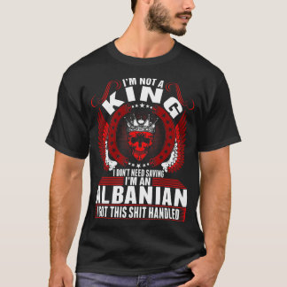 T-shirt Je Suis Un Chemin Roi Albanais