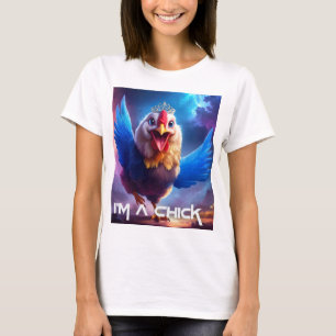 T-SHIRT JE SUIS UN CHICK