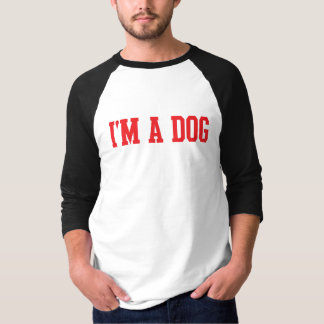 T-shirt Je suis un chien
