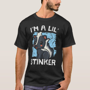 T-shirt Je suis un chuchoteur de mouffette d'animal de fau
