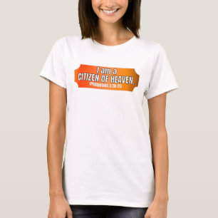 T-SHIRT JE SUIS UN CITOYEN DU CIEL