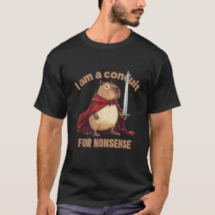 T-shirt Je Suis Un Conduit Pour L'Amusant Non-Sensé