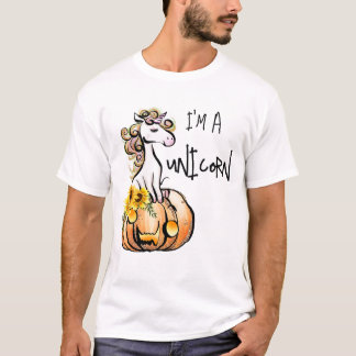 T-shirt Je suis un costume d'Halloween de licorne