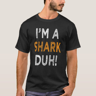 T-shirt Je suis un costume d'Halloween Duh Shark Facile dr