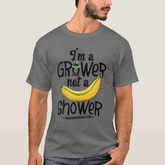 T-shirt Je suis un cultivateur, pas un producteur de banan