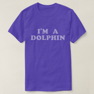 T-shirt Je suis un dauphin