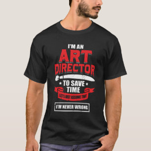 T-shirt Je suis un directeur artistique