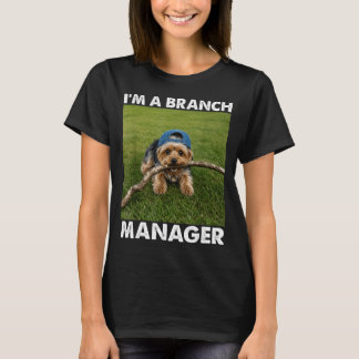 T-shirt Je suis un directeur de succursale Cadeau drôle d'