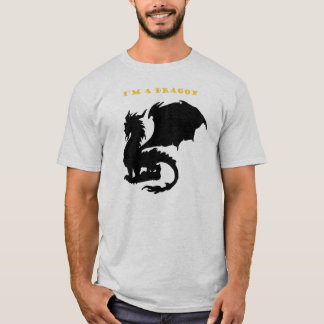 T-shirt Je suis un dragon