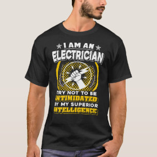 T-shirt Je Suis Un Électricien