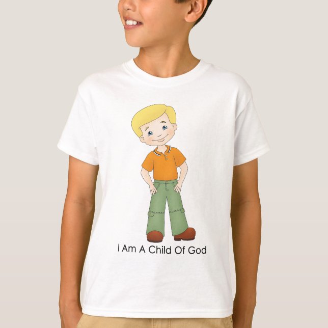 T-shirt Je suis un enfant de Dieu (Devant)