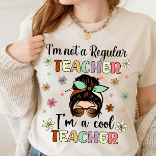 T-shirt Je suis un enseignant Cool, drôle Appréciation de 