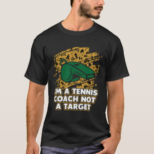 T-shirt Je suis un entraîneur de tennis pas un joueur de t