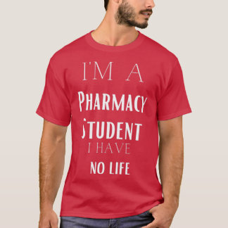 T-shirt Je suis un étudiant en pharmacie