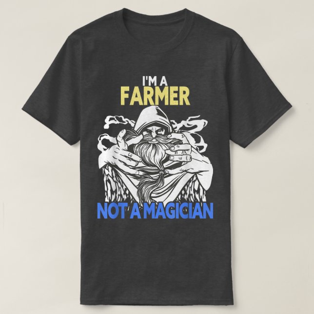 T-shirt Je suis un fermier drôle (Design devant)