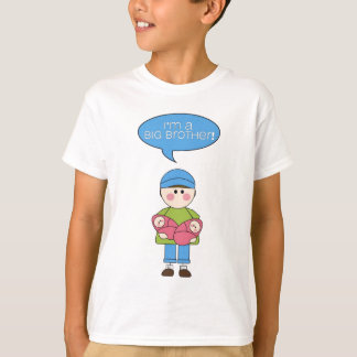 T-shirt je suis un frère ! (soeurs jumelles)