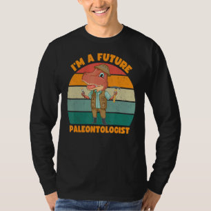 T-shirt Je suis un futur paléontologue Rétro Paléontologie