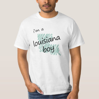 T-shirt Je suis un garçon de la Louisiane
