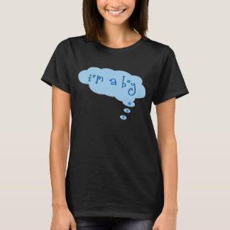 T-shirt "je suis un garçon" Maternity Shirt