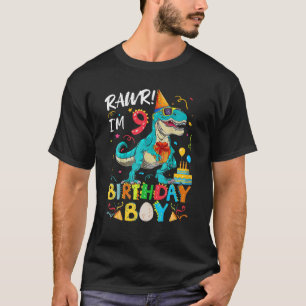 T-shirt Je suis un garçon qui fête son 9e anniversaire Din