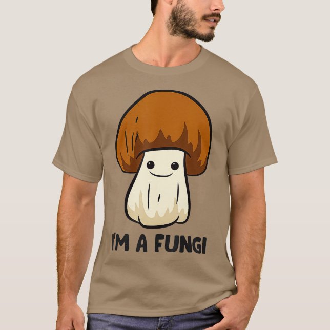 T-shirt Je Suis Un Gars Amusant Fungi Mycologie Champignon (Devant)