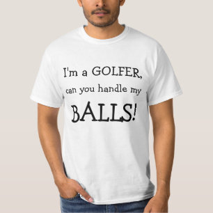 T-shirt Je suis un GOLFEUR, peux vous manipuler le mon,