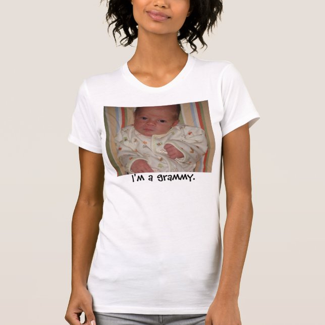 T-shirt Je suis un grammy. (Devant)