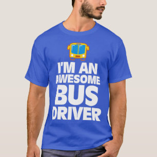 T-shirt Je suis un grand cadeau de conducteur de bus Fathe