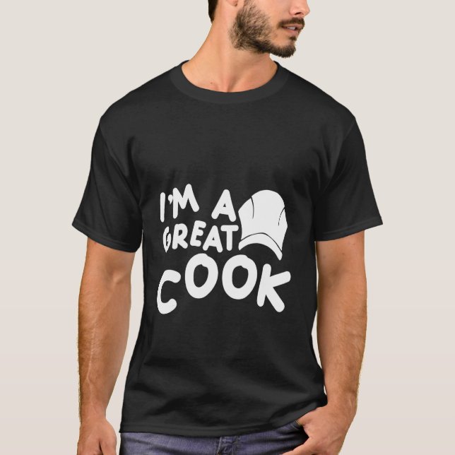 T-shirt Je suis un grand cuisinier (Devant)