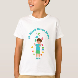 T-shirt Je suis un grand design Broer de Word