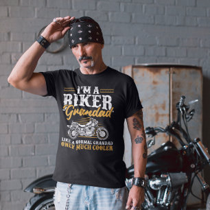 T-shirt Je suis un grand motocycliste motocycliste grand-p