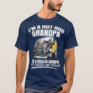 T-shirt Je Suis Un Grand-Père À Brouilles Chaudes Comme Un