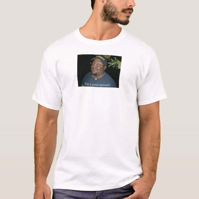 T-shirt Je suis un grand spooner ! (Devant)