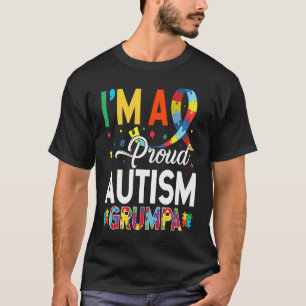 T-shirt Je suis un Grumpa fière de l'autisme, Compatibilit