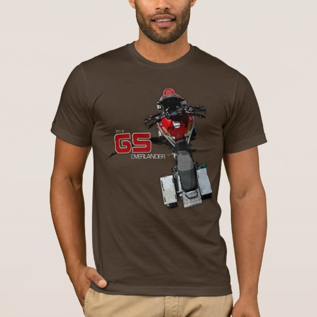 T-shirt Je suis un GS Overlander (Devant)