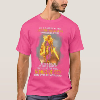T-shirt Je Suis Un Guerrier De Dieu Le Seigneur Jésus Est 