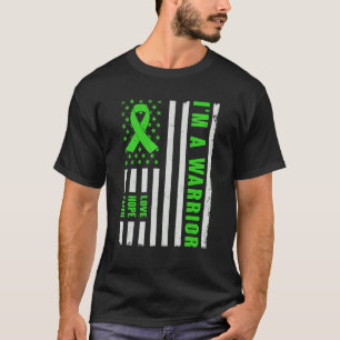 T-shirt Je suis un guerrier Lymphome Sensibilisation