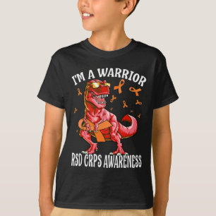 T-shirt Je suis un guerrier Rsd Crps Dinosaure de sensibil