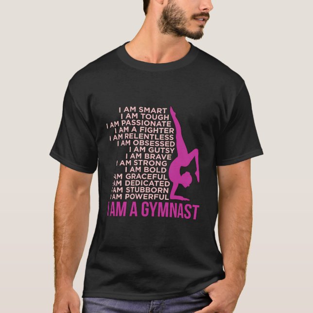 T-shirt Je Suis Un Gymnaste Gymnastique Gymnastique Gymnas (Devant)