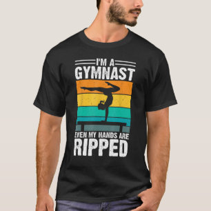 T-shirt Je suis un gymnaste même mes mains sont arrachées
