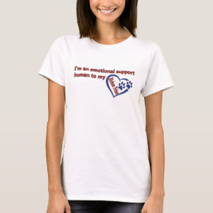 T-shirt Je suis un homme de soutien émotionnel à ma levu