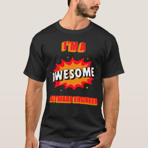 T-shirt Je Suis Un Ingénieur Logiciel Génial