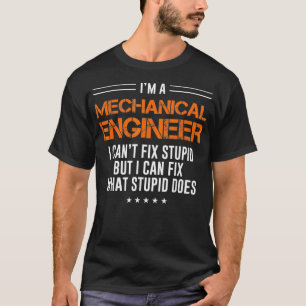 T-shirt Je Suis Un Ingénieur Pas Un Magicien Drôle Ingénie